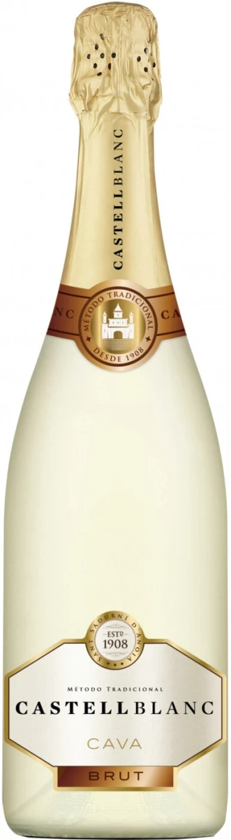 Игристое вино Castellblanc Brut, Cava DO