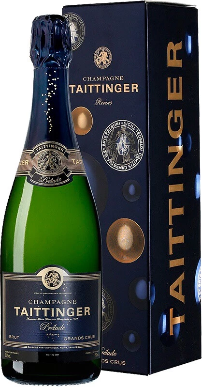 Шампанское Taittinger, Prelude Grands Crus Brut, gift box