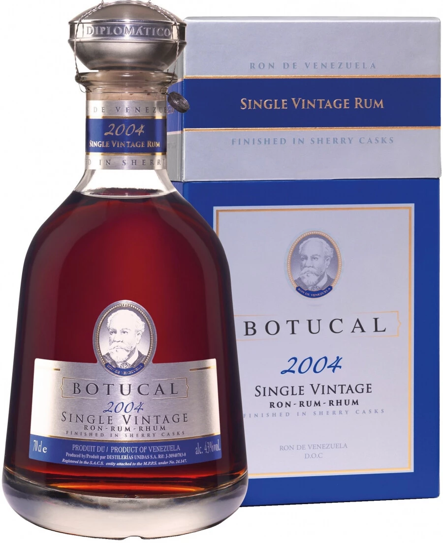Ром Botucal Single Vintage, 2004, gift box, 0.7 л