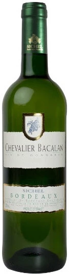 Вино Sichel, Chevalier Bacalan Blanc, Bordeaux AOC