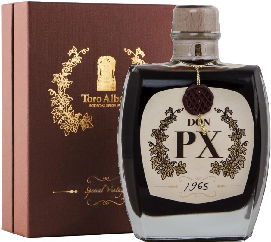 Херес Toro Albala, Don PX Seleccion, Montilla-Moriles DOP, 1965, gift box, 200 мл