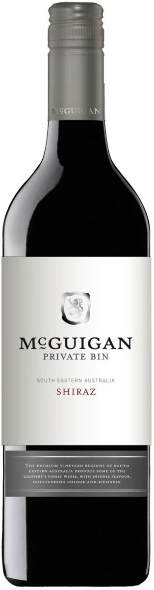 Вино McGuigan, Private Bin Shiraz, 2012