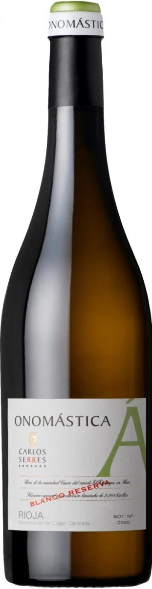Вино Carlos Serres, Onomastica Blanco Reserva, Rioja DOC