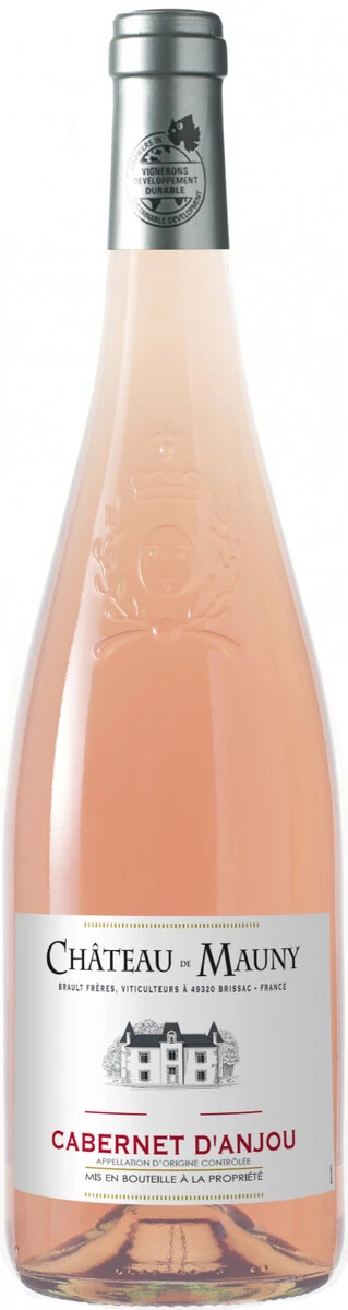 Вино Chateau de Mauny, Cabernet d'Anjou AOC, 2025