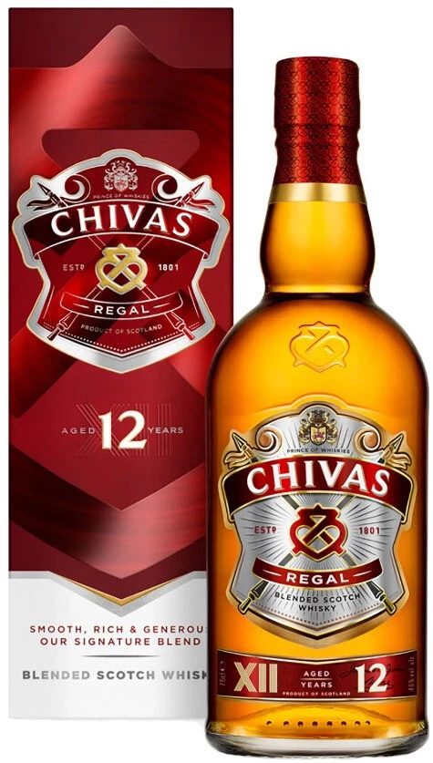 Виски Chivas Regal 12 Years Old, with box, 0.75 л