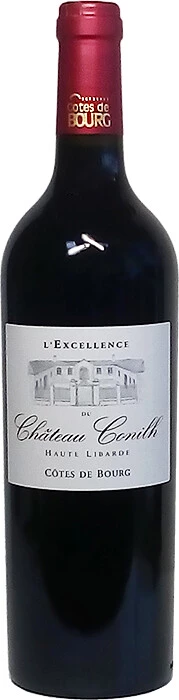 Вино L'Excellence du Chateau Conilh Haute-Libarde, Cotes de Bourg AOC, 2014