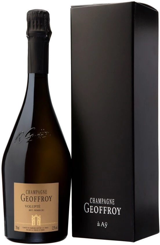 Шампанское Champagne Geoffroy, Volupte Brut Premier Cru, gift box