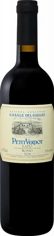 Вино Casale del Giglio, Petit Verdot, Lazio IGT, 2016