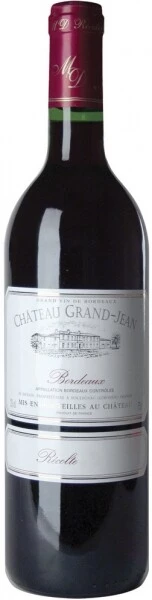Вино Chateau Grand-Jean Rouge Bordeaux AOC 2008