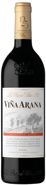 Вино Vina Arana Reserva, Rioja DOC