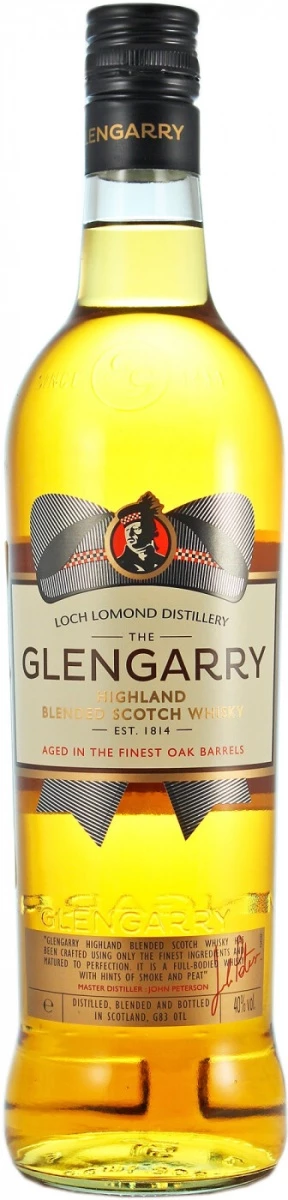 Виски Glengarry Blended, 1 л