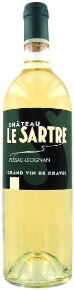 Вино Chateau Le Sartre Blanc, Pessac-Leognan AOC, 2009