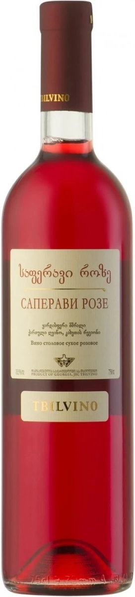 Вино Тбилвино, Саперави Розе
