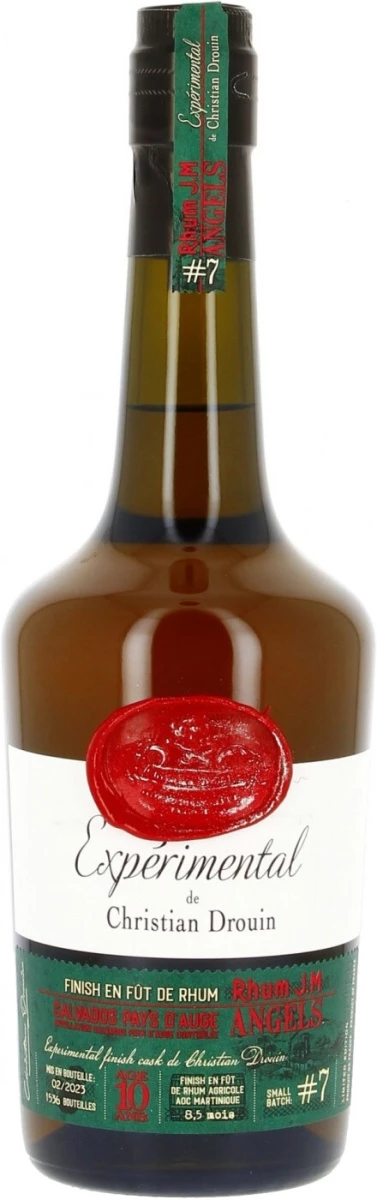 Кальвадос Christian Drouin, Rhum J. M. Angels 10 Ans, Calvados Pays d'Auge AOC, 0.7 л