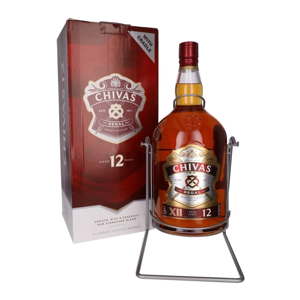 Виски Chivas Regal 12 years old, with box, 4.5 л