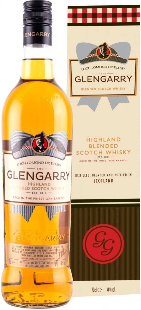 Виски Glengarry Blended, gift box, 0.7 л