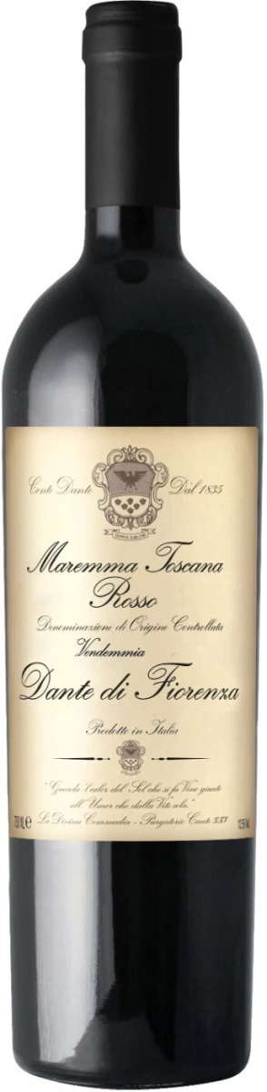 Вино Castellani, Dante di Fiorenza Maremma Toscana DOC, 2016