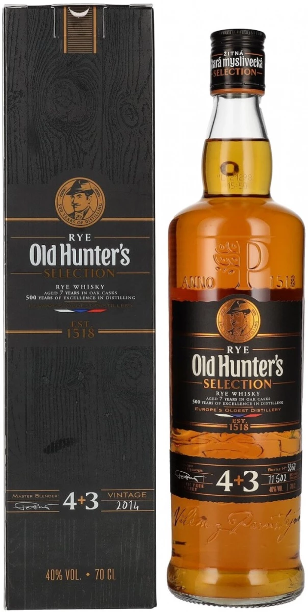 Виски Old Hunter's Selection, gift box, 0.7 л