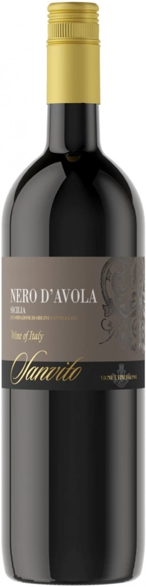Вино Sanvito Nero d'Avola, Sicilia DOC