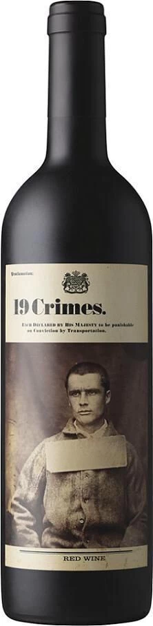 Вино 19 Crimes, 2018