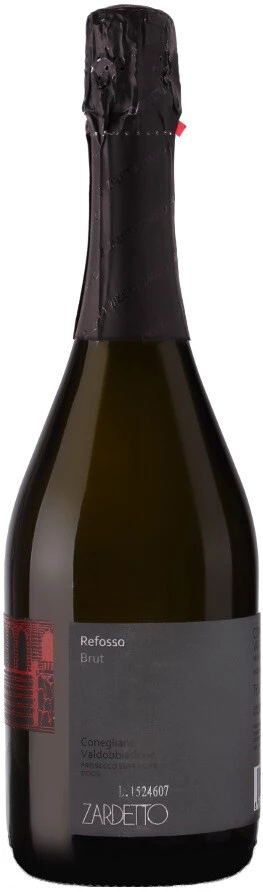 Игристое вино Zardetto, Refosso Brut Conegliano Valdobbiadene Prosecco Superiore DOCG, 2016