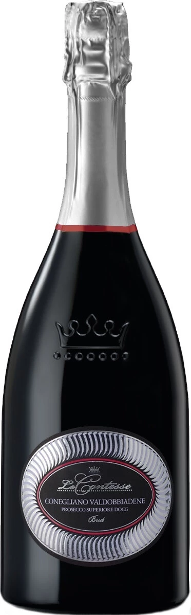 Игристое вино Le Contesse, Conegliano Valdobbiadene Prosecco Superiore DOCG Brut