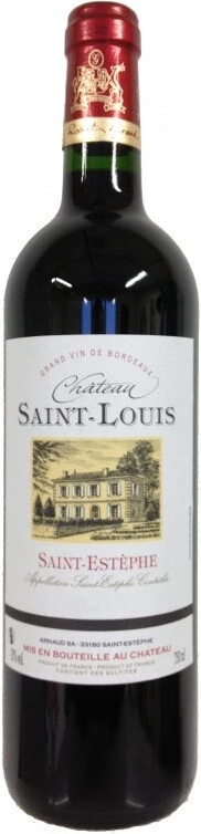 Вино Chateau Saint-Louis, Saint-Estephe AOC, 2012