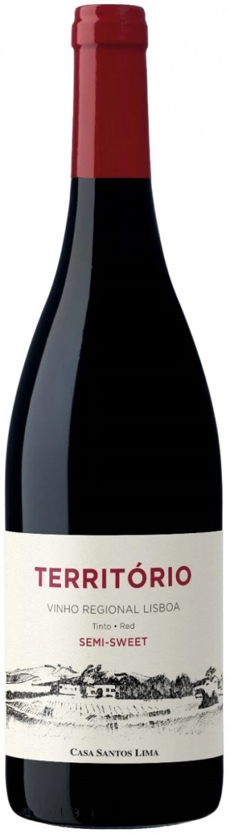 Вино Casa Santos Lima, Territorio Tinto Semi-Sweet, 2020