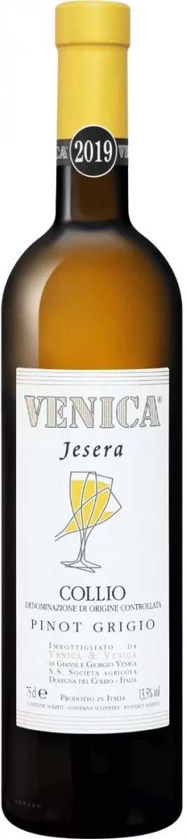 Вино Venica &amp; Venica, Pinot Grigio Collio DOC Jesera, 2019