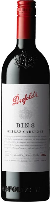 Вино Penfolds, Bin 8 Cabernet Shiraz, 2017