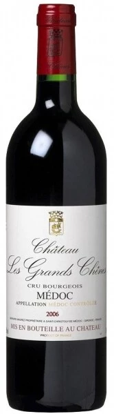 Вино Chateau Les Grands Chenes, Medoc AOC, 2006