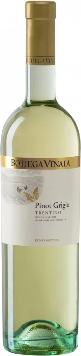 Вино Cavit, Bottega Vinai Pinot Grigio, Trentino DOC, 2014