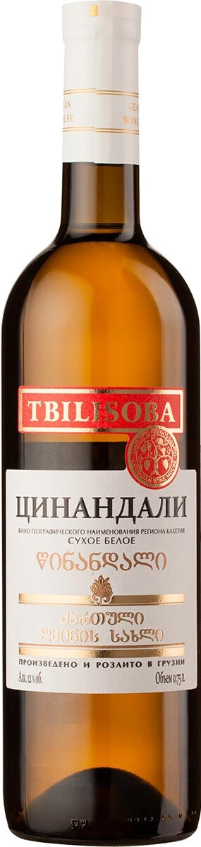 Вино Georgian Wine House, Tbilisoba Tsinandali