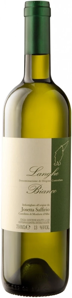 Вино Josetta Saffirio, Langhe Bianco DOC, 2010