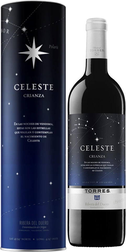 Вино Torres, Celeste, Ribera del Duero DO, 2017, gift box