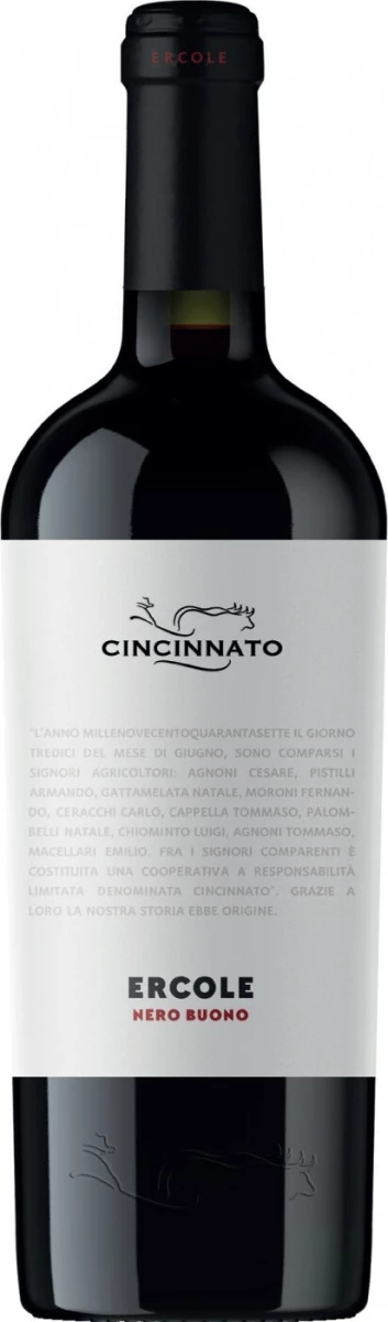 Вино Cincinnato, Ercole Nero Buono, Lazio IGP
