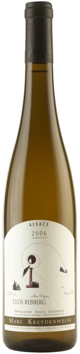Вино Clos Rebberg Pinot Gris Aux Vignes, Alsace AOC, 2006