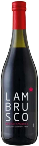 Игристое вино Contri Spumanti, Frizzante Rosso Amabile, Lambrusco dell'Emilia IGT