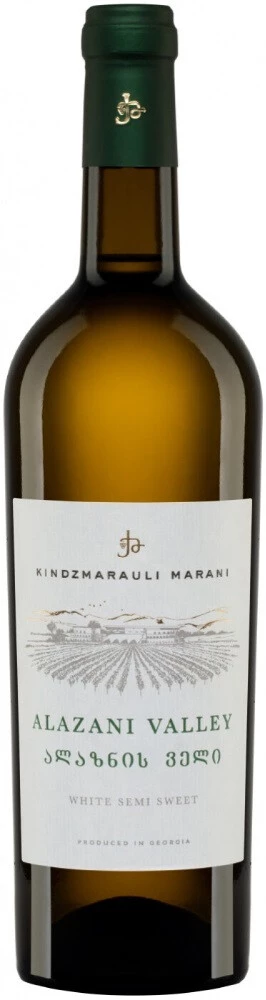 Вино Kindzmarauli Marani, Alazani Valley White, 2025