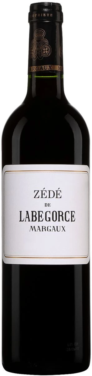 Вино Zede de Labegorce, Margaux AOC, 2016