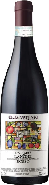 Вино G.D.Vajra,  Langhe DOC Rosso Pinot Noir 2009