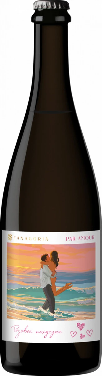 Вино Fanagoria, Par Amour Rose Semi-Dry