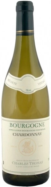 Вино Charles Thomas, Bourgogne Chardonnay AOC, 2013