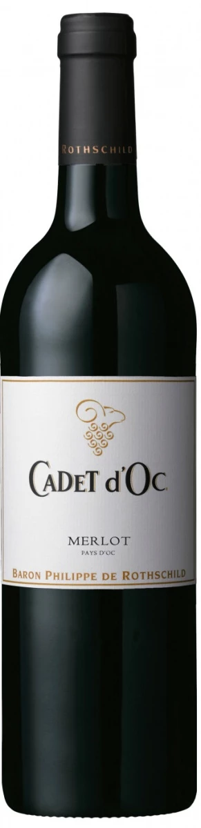 Вино Cepages de Cadet d'Oc Merlot, Pays d'Oc