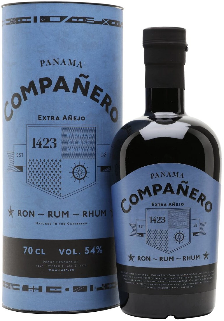 Ром Companero, Panama Extra Anejo, gift box, 0.7 л