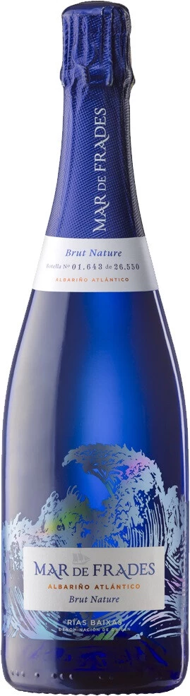 Игристое вино Mar de Frades Albarino Atlantico Brut Nature, Rias Baixas DO
