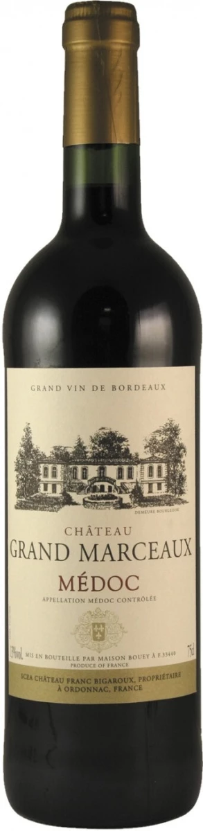 Вино Chateau Grand Marceaux, Medoc AOC