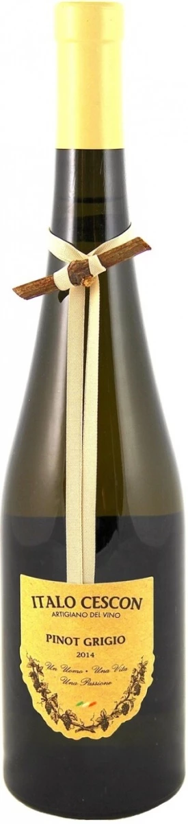 Вино Italo Cescon, Pinot grigio, Friuli Grave DOC, 2015