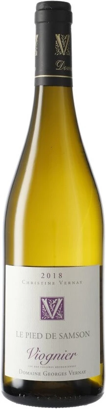 Вино Domaine Georges Vernay, Le Pied de Samson Viognier, Collines Rhodaniennes IGP, 2018