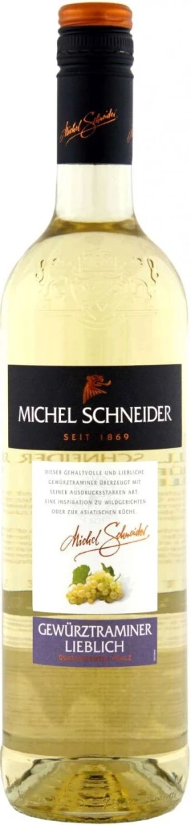 Вино Michel Schneider, Gewurztraminer Lieblich, Pfalz, 2013